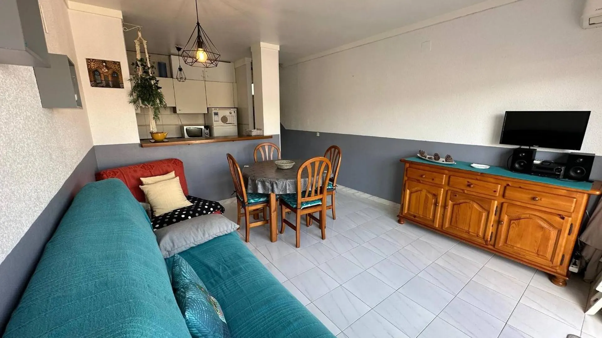 Apartamento Vista Piscina Rosas Lägenhet